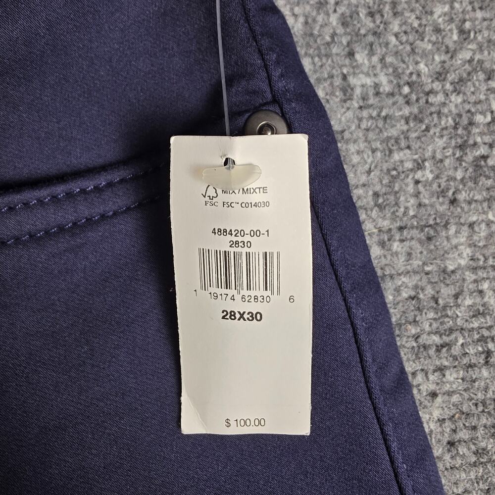 Banana Republic Traveler Chino Pants Men's 28X30 Blue Slim Fit Mid Rise - NWT - Picture 6 of 9